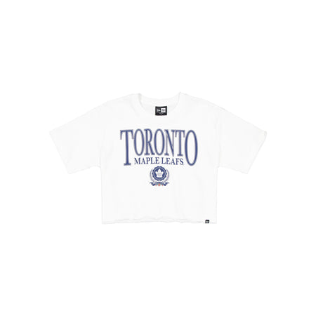 Toronto Maple Leafs Throwback Prep Women's Cropped T-Shirt