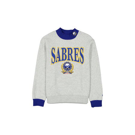 Buffalo Sabres Throwback Prep Women's Mockneck Sweatshirt