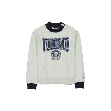 Toronto Maple Leafs Throwback Prep Women's Mockneck Sweatshirt