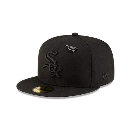 Paper Planes x Chicago White Sox Blackout 59FIFTY Fitted Hat