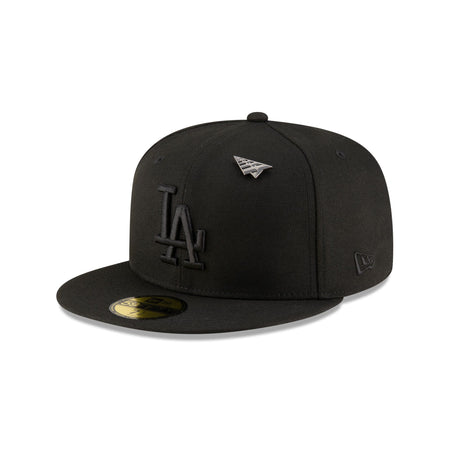 Paper Planes x Los Angeles Dodgers Blackout 59FIFTY Fitted Hat