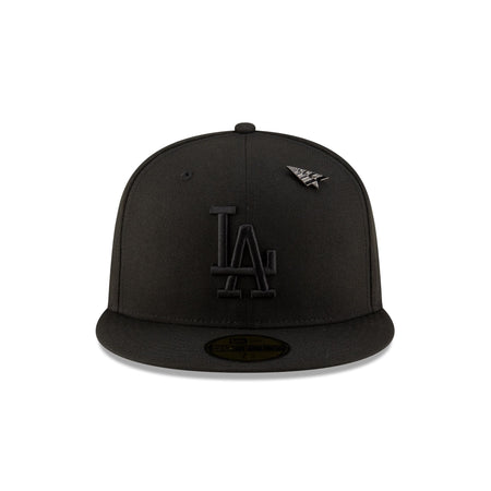 Paper Planes x Los Angeles Dodgers Blackout 59FIFTY Fitted Hat