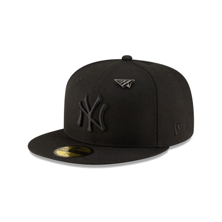 Paper Planes x New York Yankees Blackout 59FIFTY Fitted Hat