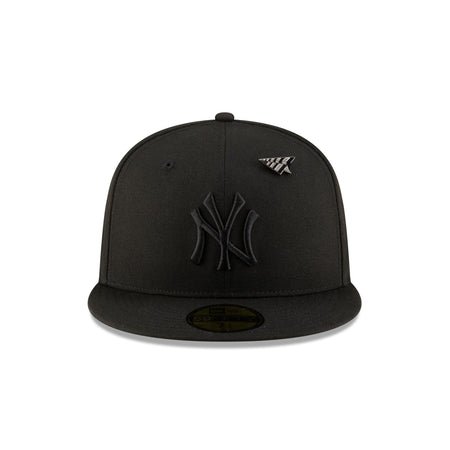 Paper Planes x New York Yankees Blackout 59FIFTY Fitted Hat