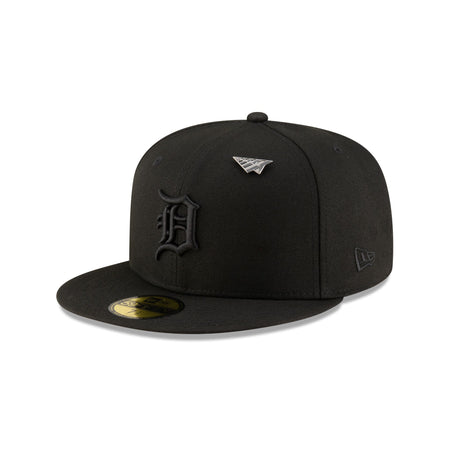 Paper Planes x Detroit Tigers Blackout 59FIFTY Fitted Hat