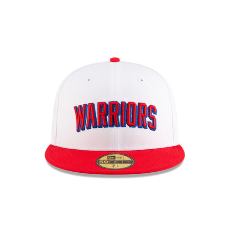 Golden State Warriors Classic Edition White 59FIFTY Fitted Hat