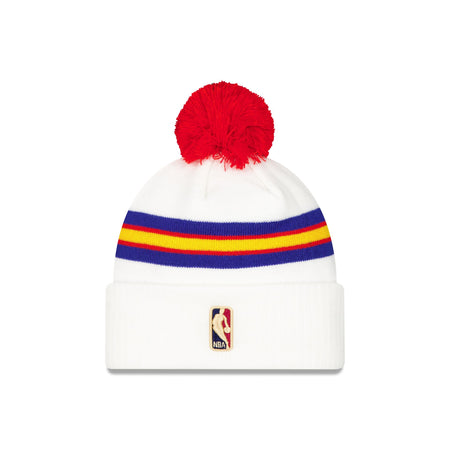 Golden State Warriors Classic Edition Pom Knit Hat