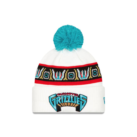 Memphis Grizzlies Classic Edition Pom Knit Hat