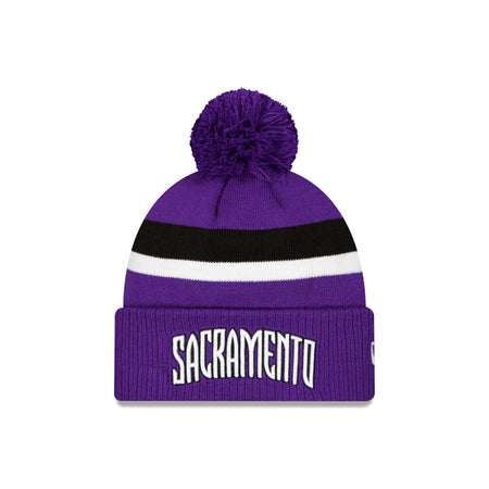 Sacramento Kings Classic Edition Pom Knit Hat