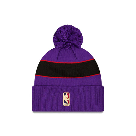 Toronto Raptors Classic Edition Pom Knit Hat