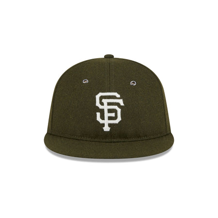 San Francisco Giants New Olive Wool Retro Crown 9FIFTY Adjustable Hat