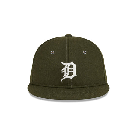 Detroit Tigers New Olive Wool Retro Crown 9FIFTY Adjustable Hat