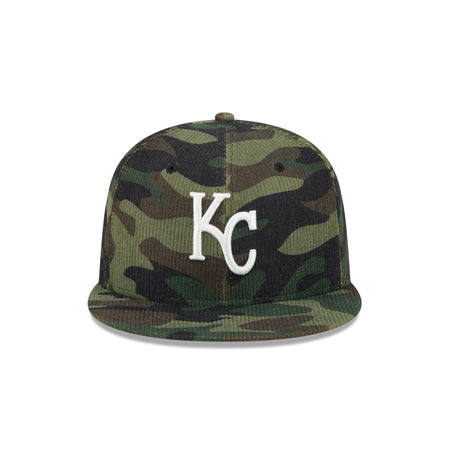 Kansas City Royals Camo Cord 59FIFTY Fitted Hat