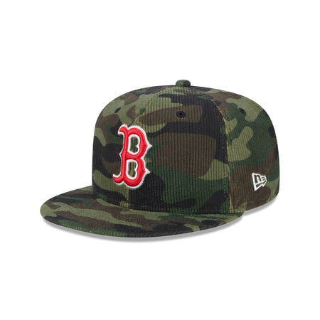 Boston Red Sox Camo Cord 59FIFTY Fitted Hat