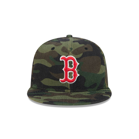 Boston Red Sox Camo Cord 59FIFTY Fitted Hat