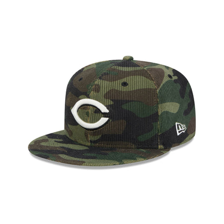 Cincinnati Reds Camo Cord 59FIFTY Fitted Hat