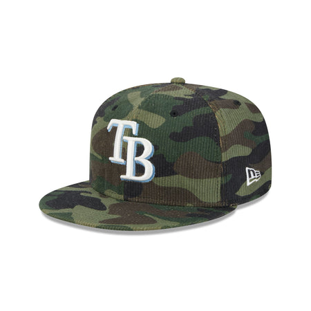 Tampa Bay Rays Camo Cord 59FIFTY Fitted Hat