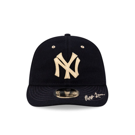 Ralph Lauren x New York Yankees Navy Retro Crown 9FIFTY Snapback Hat