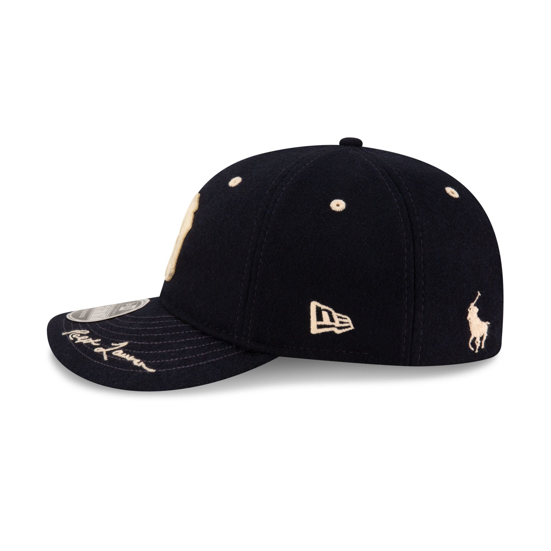 Ralph Lauren x New York Yankees Navy Retro Crown 9FIFTY Snapback Hat