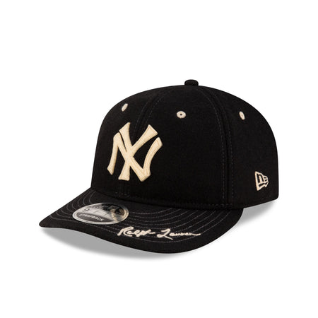 Ralph Lauren x New York Yankees Black Retro Crown 9FIFTY Snapback Hat