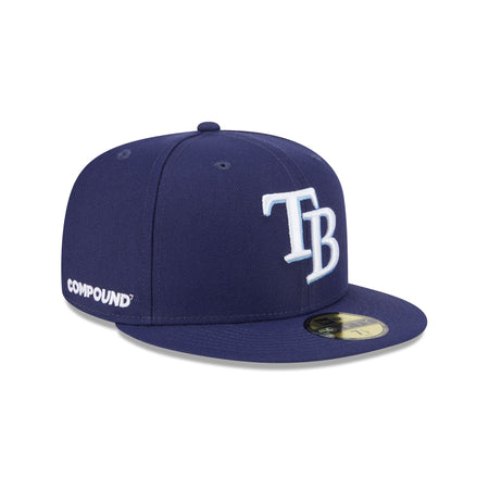 Compound x Tampa Bay Rays 59FIFTY Fitted Hat