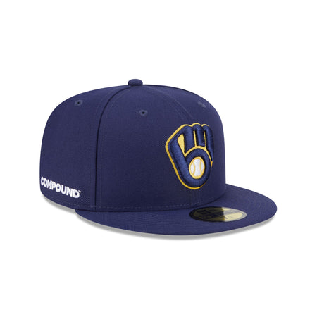 Compound x Milwaukee Brewers 59FIFTY Fitted Hat