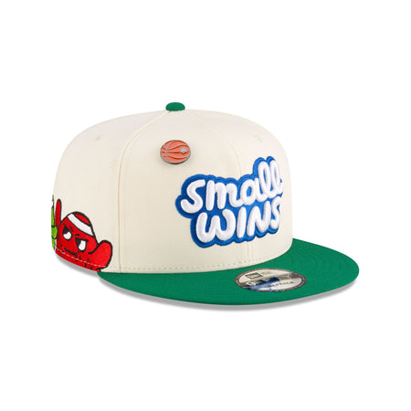 Jayson Tatum x Small Wins Chrome White 9FIFTY Snapback Hat