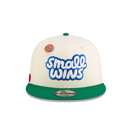 Jayson Tatum x Small Wins Chrome White 9FIFTY Snapback Hat