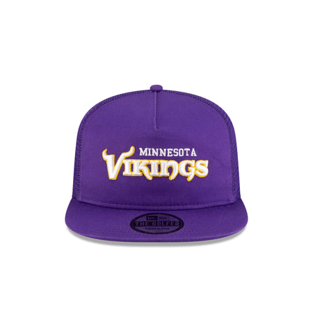 Minnesota Vikings Washed Script Golfer Snapback