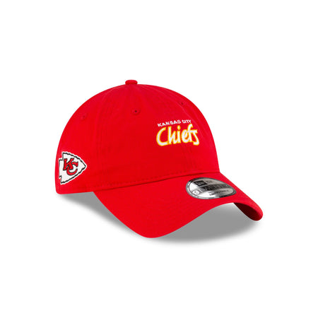 Kansas City Chiefs Washed Script 9TWENTY Adjustable Hat