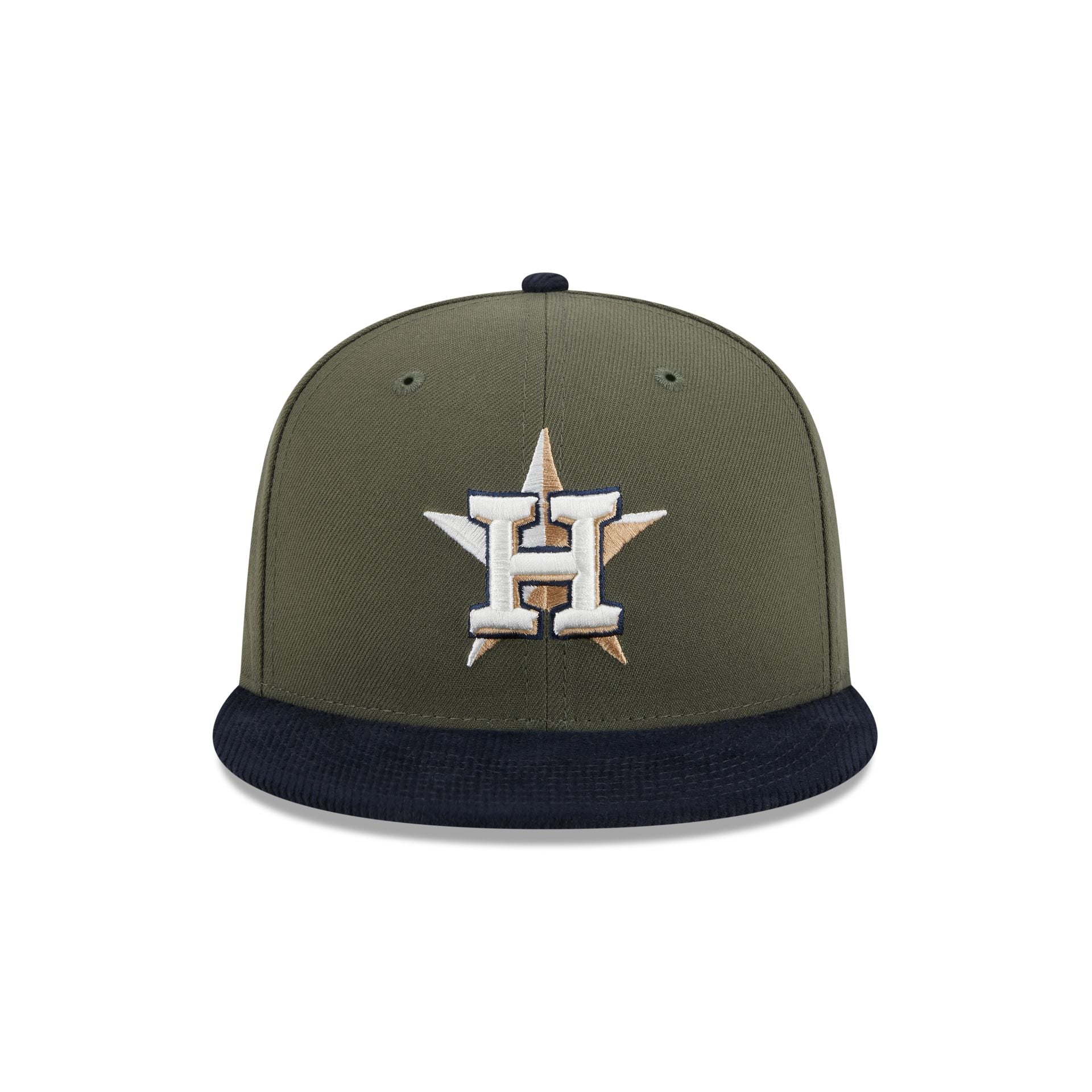 NEW ERA HOUSTON ASTROS PROCIETY EXCLUSIVE FITTED HAT orders OFFWHITE/BROWN GREEN UV 7¼