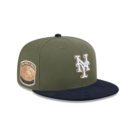 New York Mets Olive Green 59FIFTY Fitted Hat