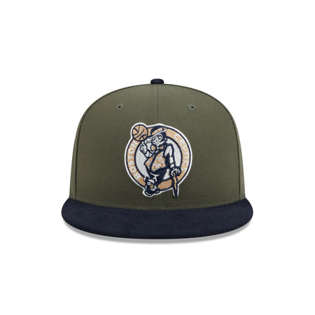 Boston Celtics Olive Green 59FIFTY Fitted Hat