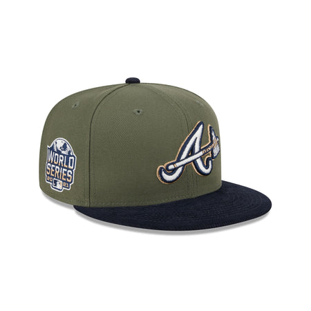 Atlanta Braves Olive Green 59FIFTY Fitted Hat