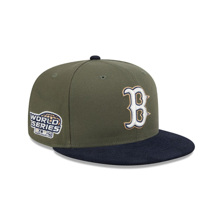 Boston Red Sox Olive Green 59FIFTY Fitted Hat