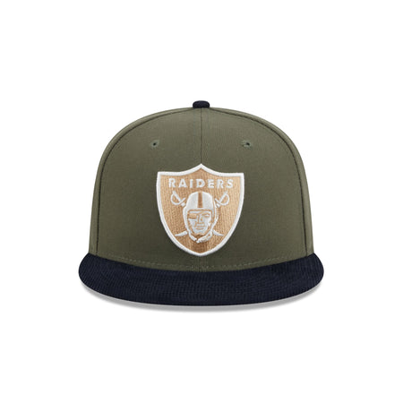 Las Vegas Raiders Olive Green 59FIFTY Fitted Hat