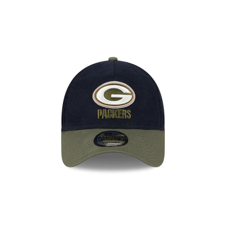 Green Bay Packers Navy 9FORTY A-Frame Snapback Hat