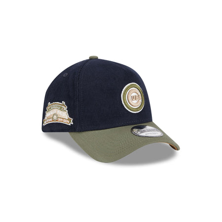 Chicago Cubs Navy 9FORTY A-Frame Snapback Hat