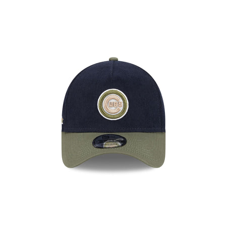 Chicago Cubs Navy 9FORTY A-Frame Snapback Hat