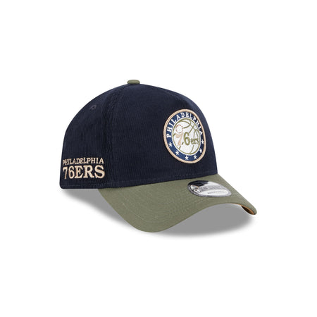 Philadelphia 76ers Navy 9FORTY A-Frame Snapback Hat