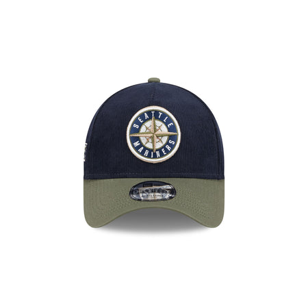 Seattle Mariners Navy 9FORTY A-Frame Snapback Hat