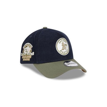 Oakland Athletics Navy 9FORTY A-Frame Snapback Hat