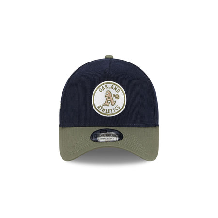 Oakland Athletics Navy 9FORTY A-Frame Snapback Hat