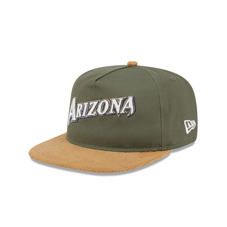 Arizona Diamondbacks Olive Green Golfer Hat