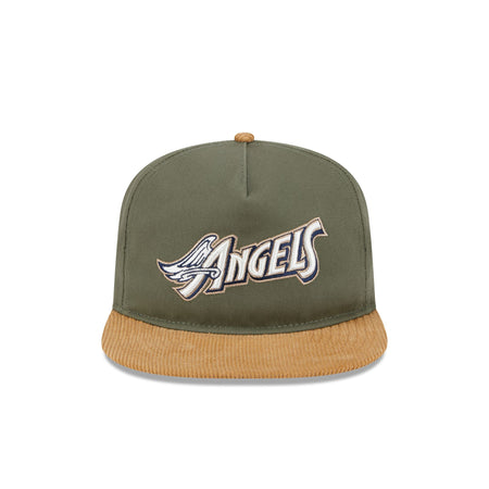 Los Angeles Angels Olive Green Golfer Hat