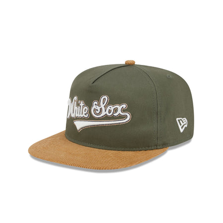 Chicago White Sox Olive Green Golfer Hat