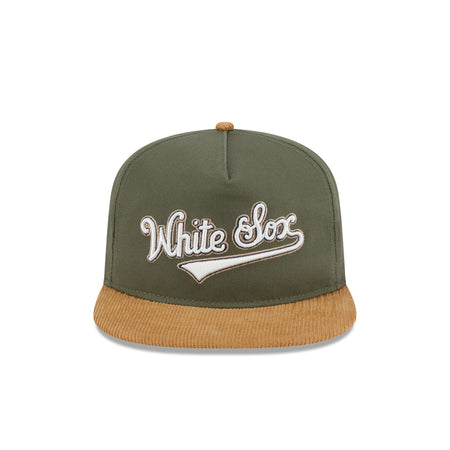 Chicago White Sox Olive Green Golfer Hat