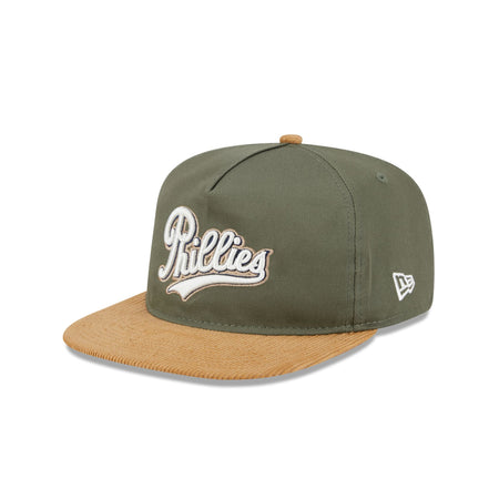 Philadelphia Phillies Olive Green Golfer Hat