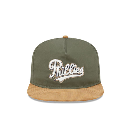 Philadelphia Phillies Olive Green Golfer Hat