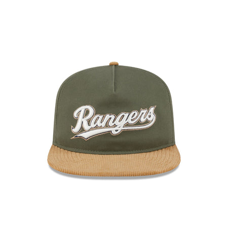 Texas Rangers Olive Green Golfer Hat